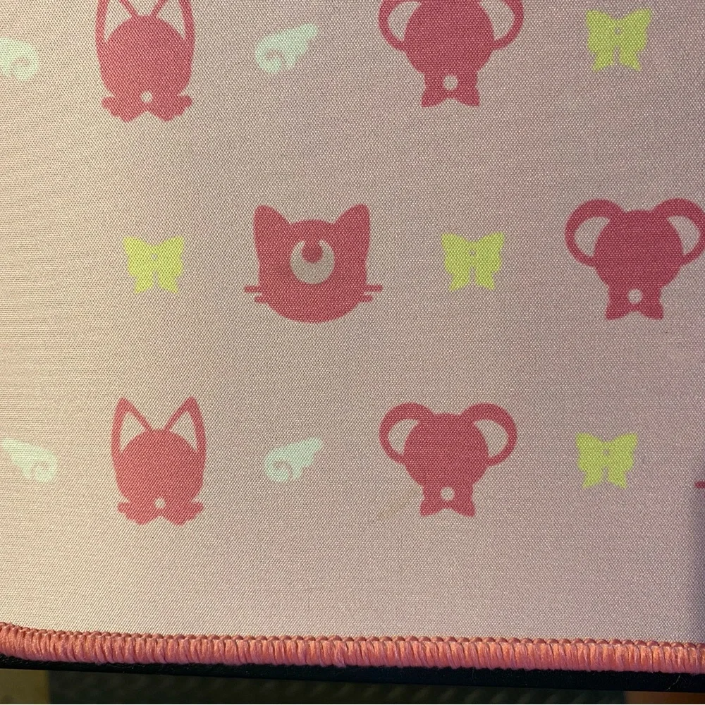 The Key Company Magic Girl Deskmat Pink Mouse Pad